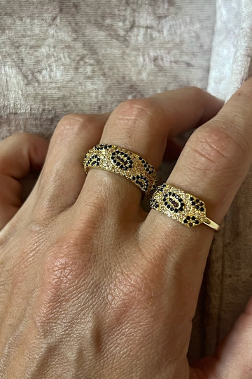 ID RING- LEOPARD